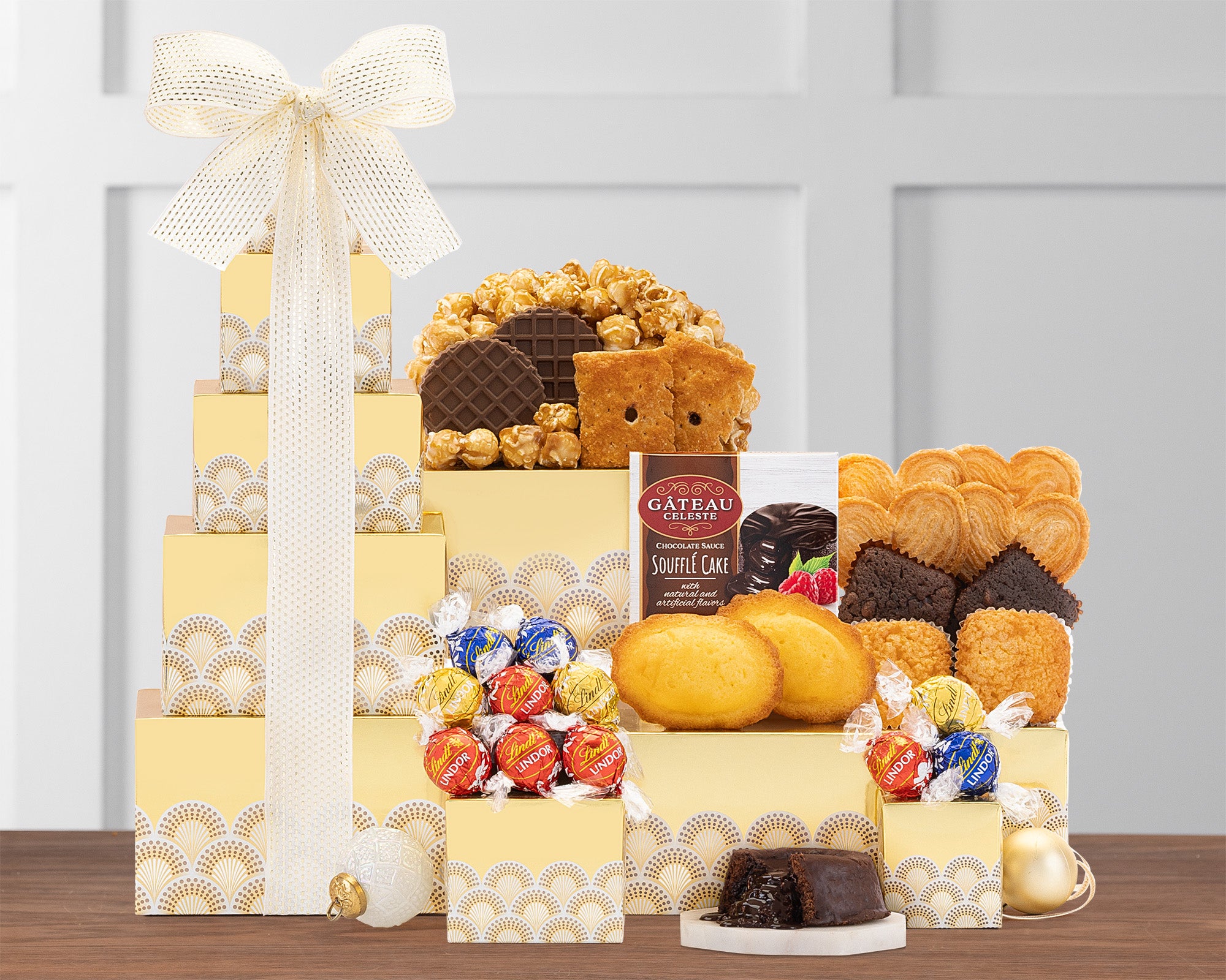 Lindt Chocolate and Sweets Tower, Standard USA Shipping